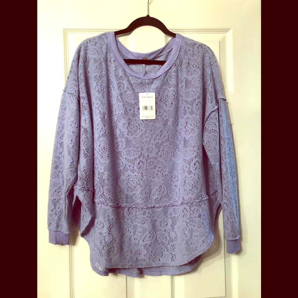 Free people light sweater